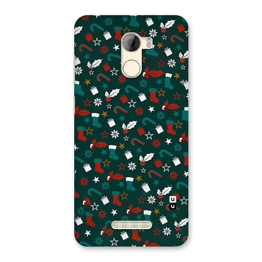Christmas Pattern Design Back Case for Gionee A1 LIte
