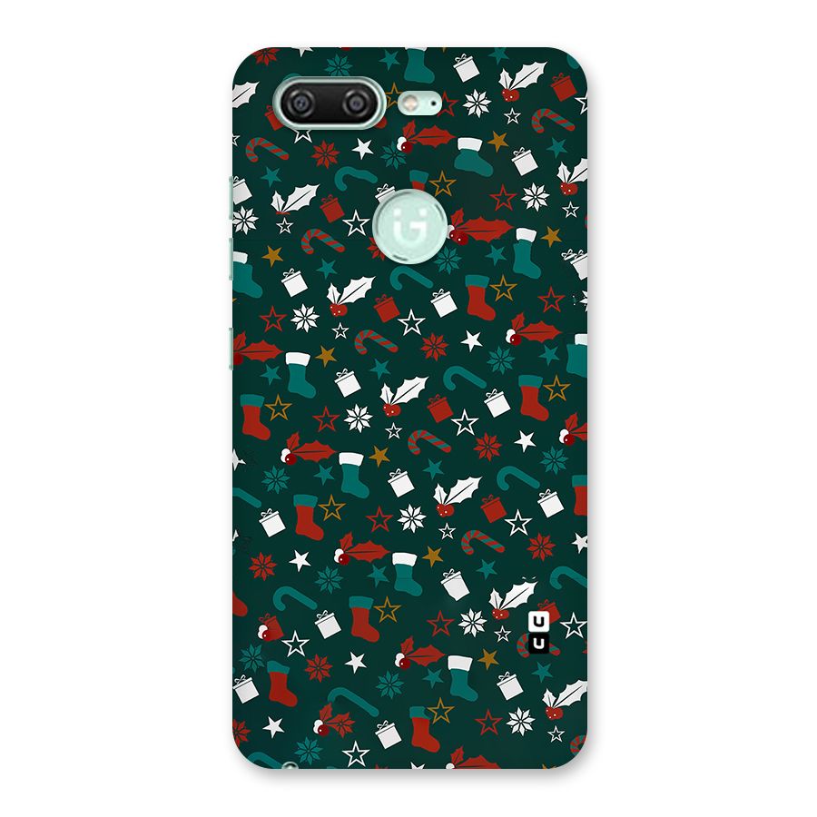 Christmas Pattern Design Back Case for Gionee S10