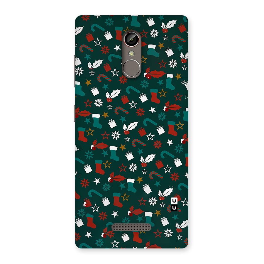Christmas Pattern Design Back Case for Gionee S6s