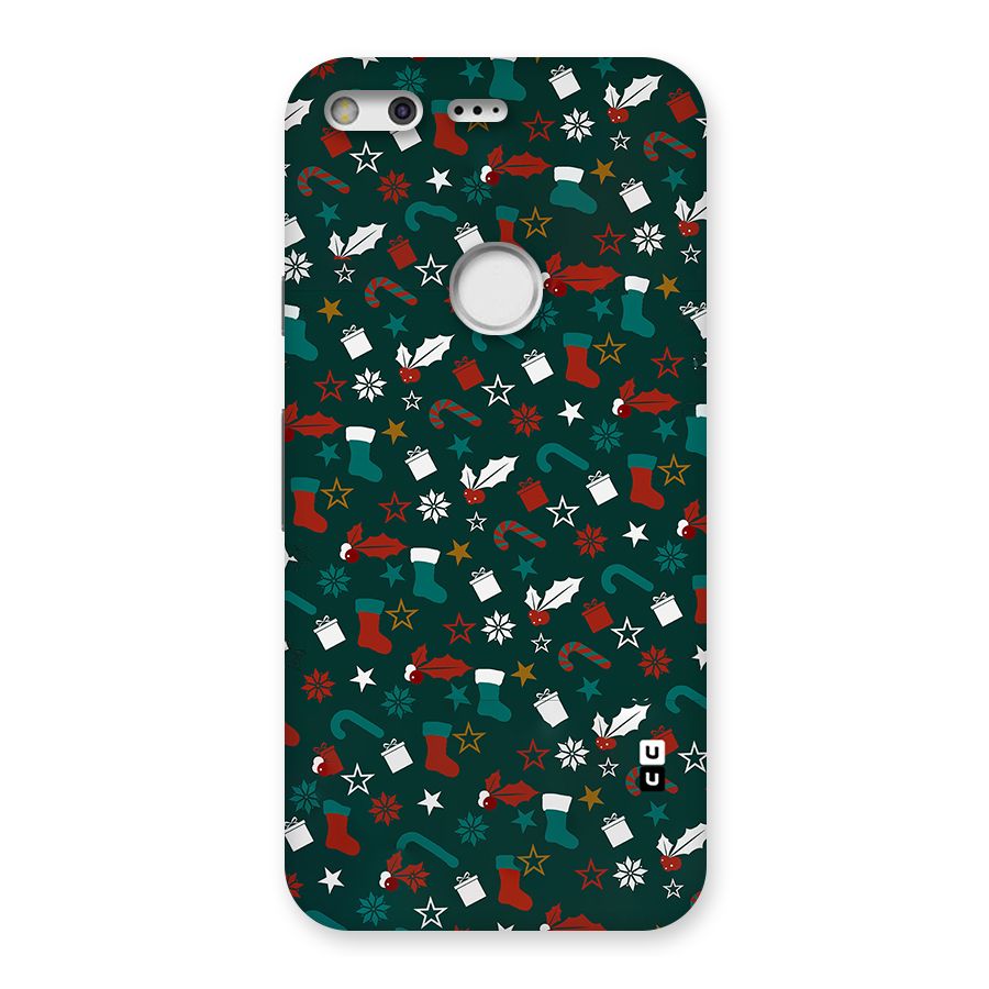 Christmas Pattern Design Back Case for Google Pixel