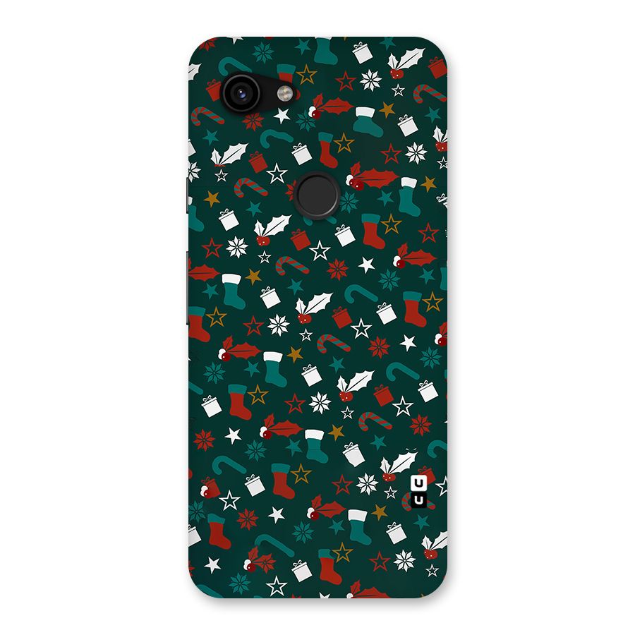 Christmas Pattern Design Back Case for Google Pixel 3a