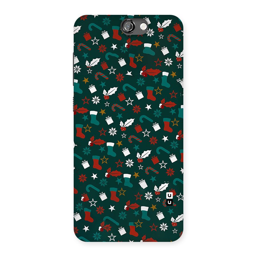 Christmas Pattern Design Back Case for HTC One A9