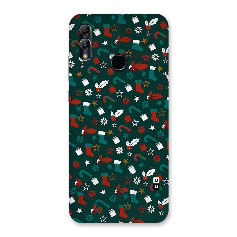 Christmas Pattern Design Back Case for Honor 10 Lite