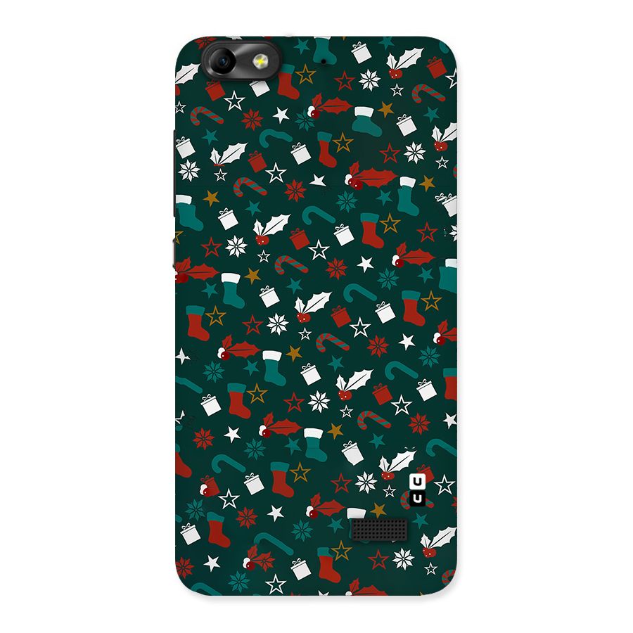 Christmas Pattern Design Back Case for Honor 4C