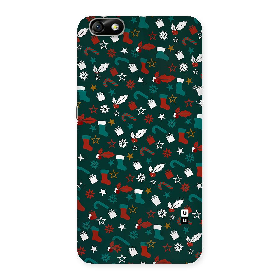 Christmas Pattern Design Back Case for Honor 4X