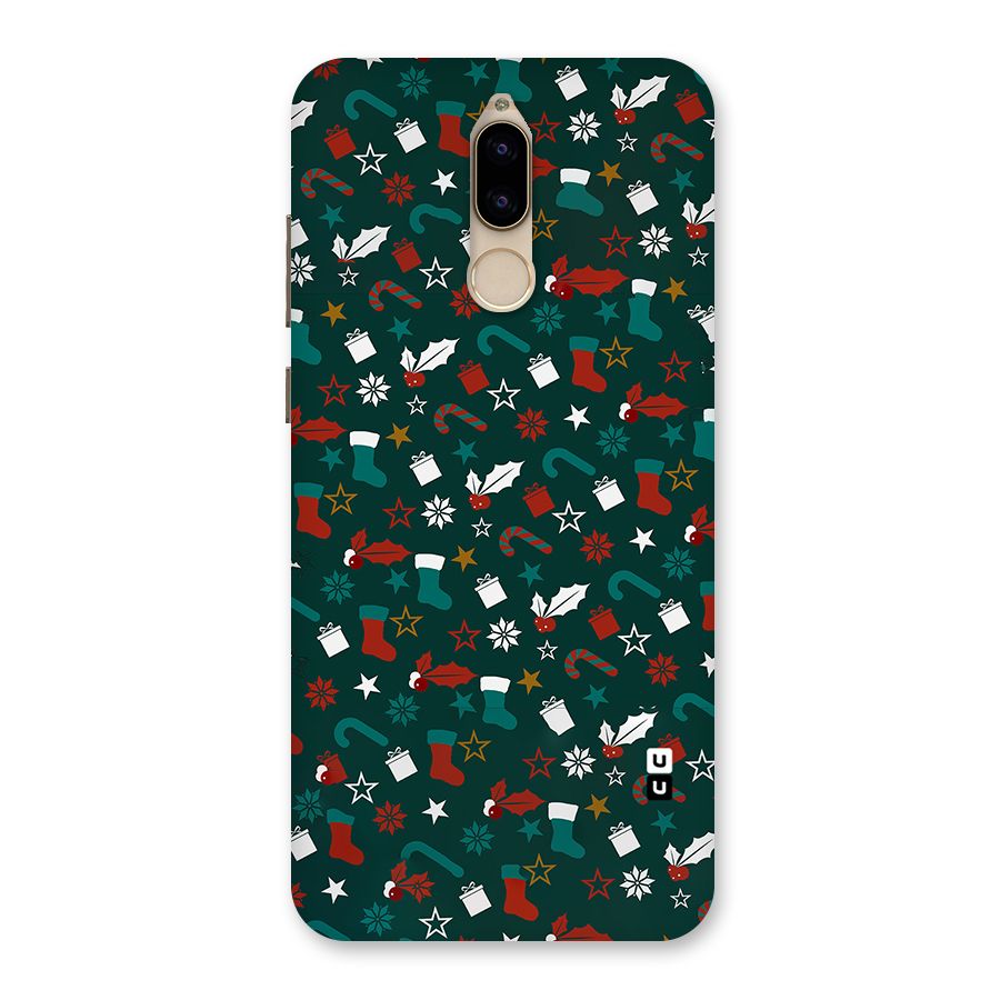 Christmas Pattern Design Back Case for Honor 9i