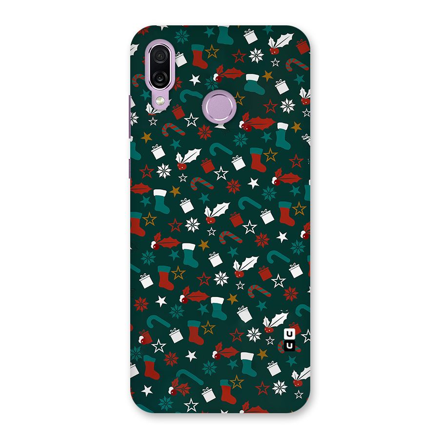 Christmas Pattern Design Back Case for Honor Play