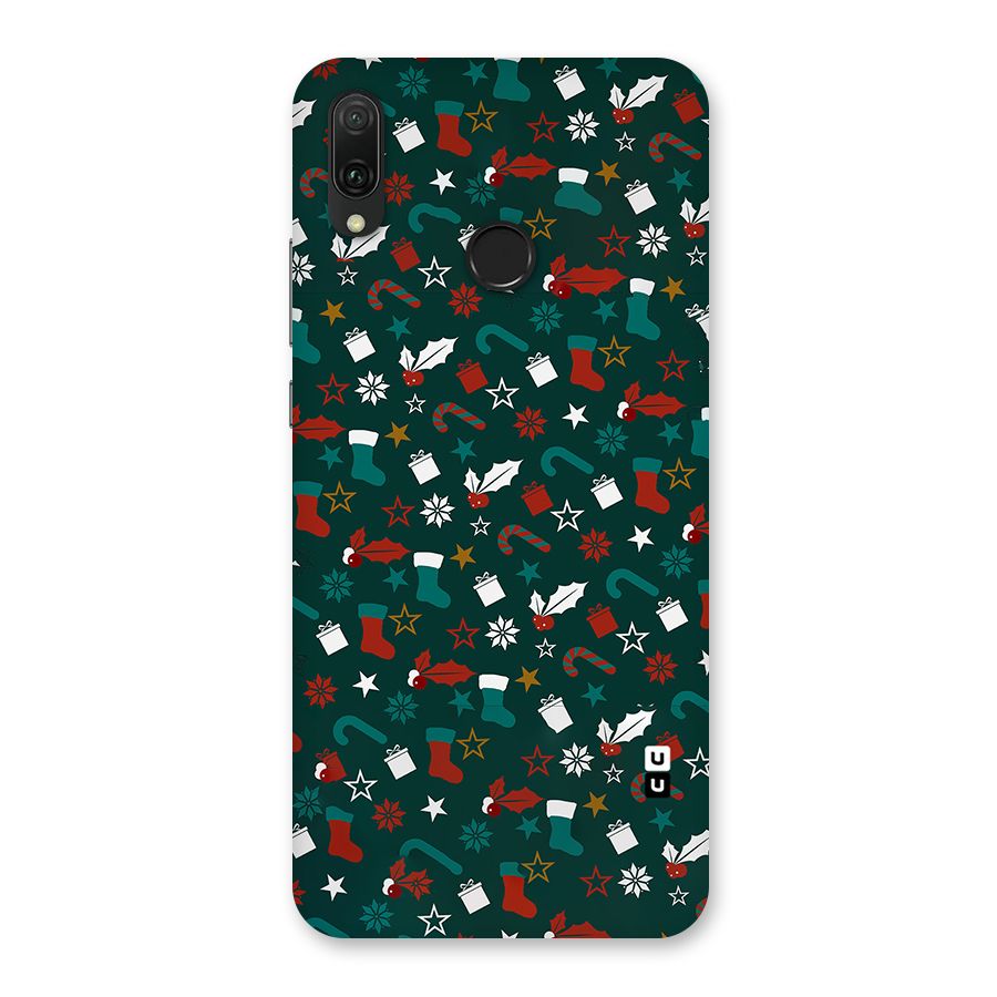 Christmas Pattern Design Back Case for Huawei Y9 (2019)