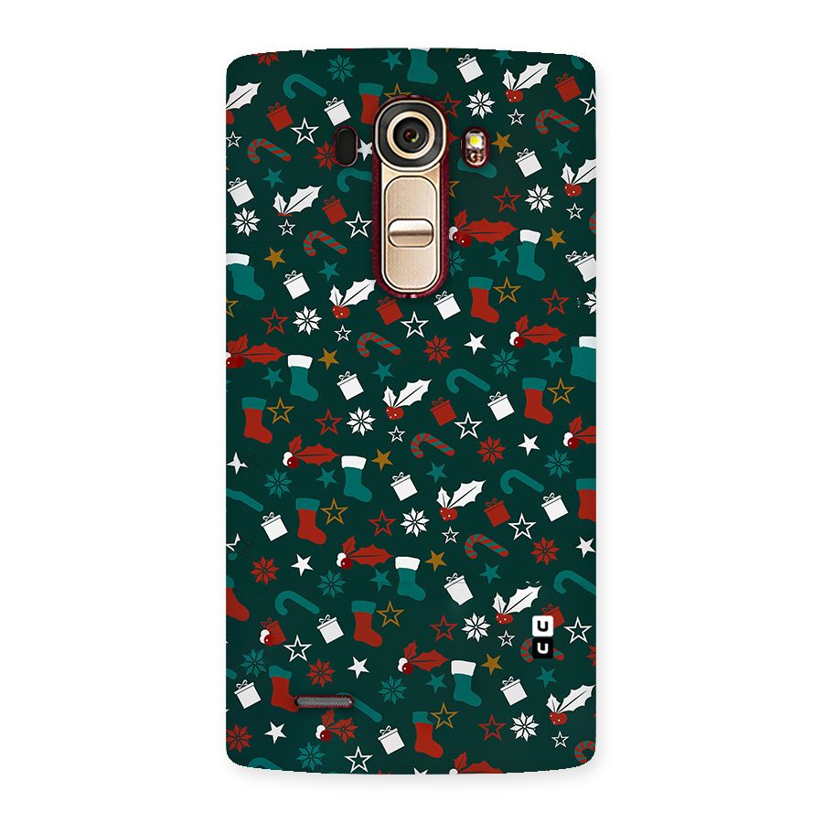 Christmas Pattern Design Back Case for LG G4