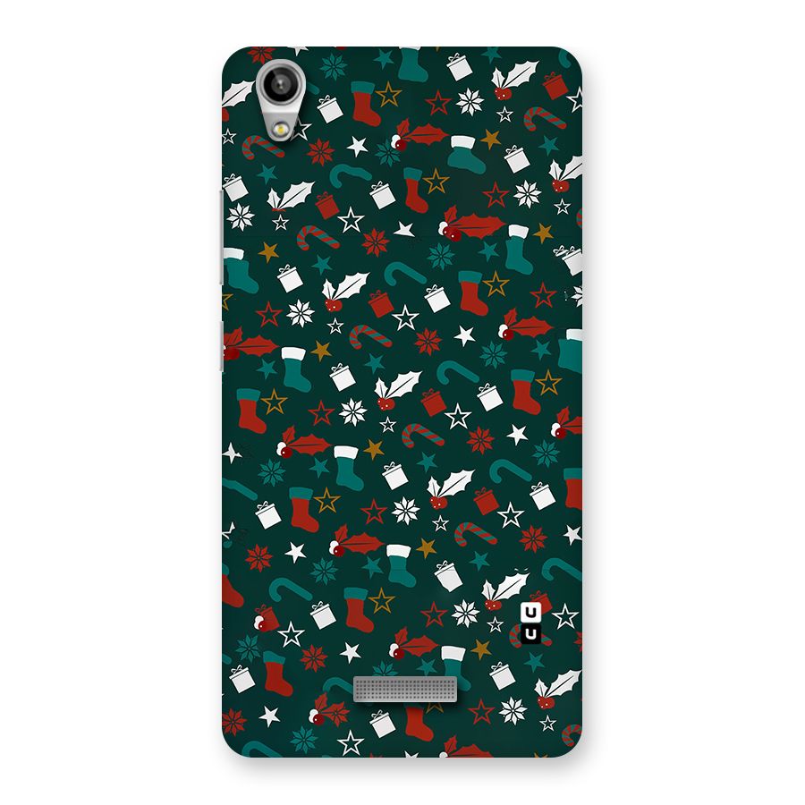 Christmas Pattern Design Back Case for Lava-Pixel-V1