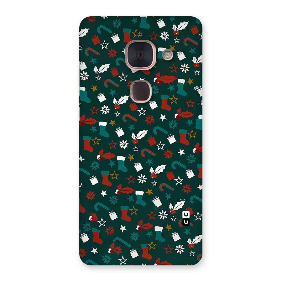 Christmas Pattern Design Back Case for Le Max 2