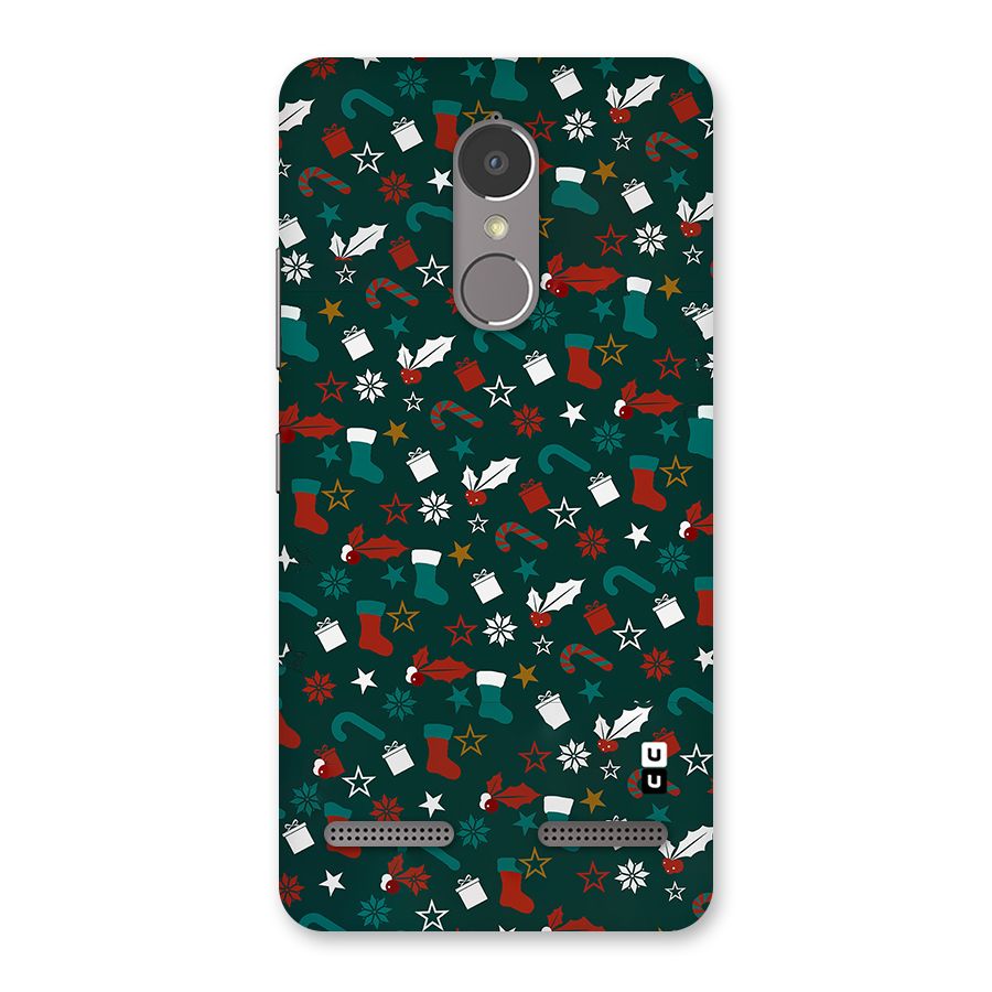 Christmas Pattern Design Back Case for Lenovo K6 Power