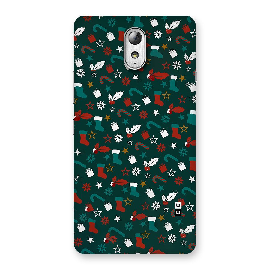 Christmas Pattern Design Back Case for Lenovo Vibe P1M