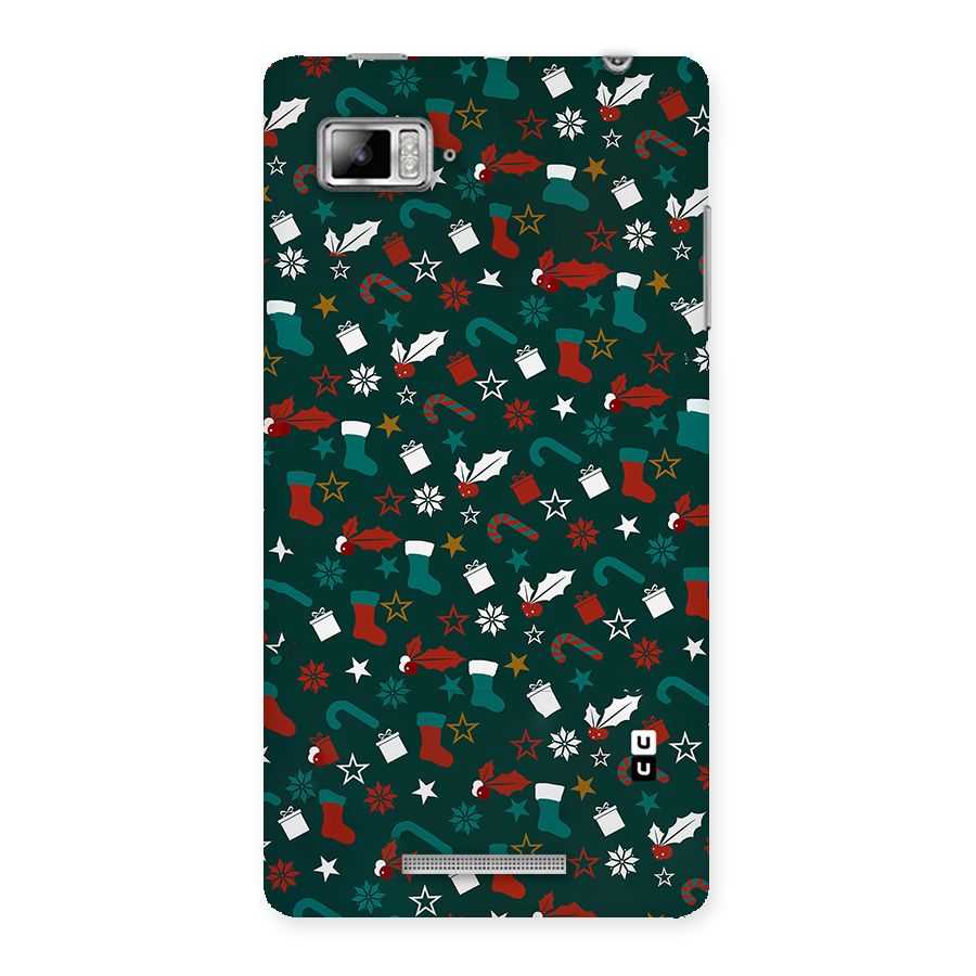 Christmas Pattern Design Back Case for Lenovo Vibe Z K910