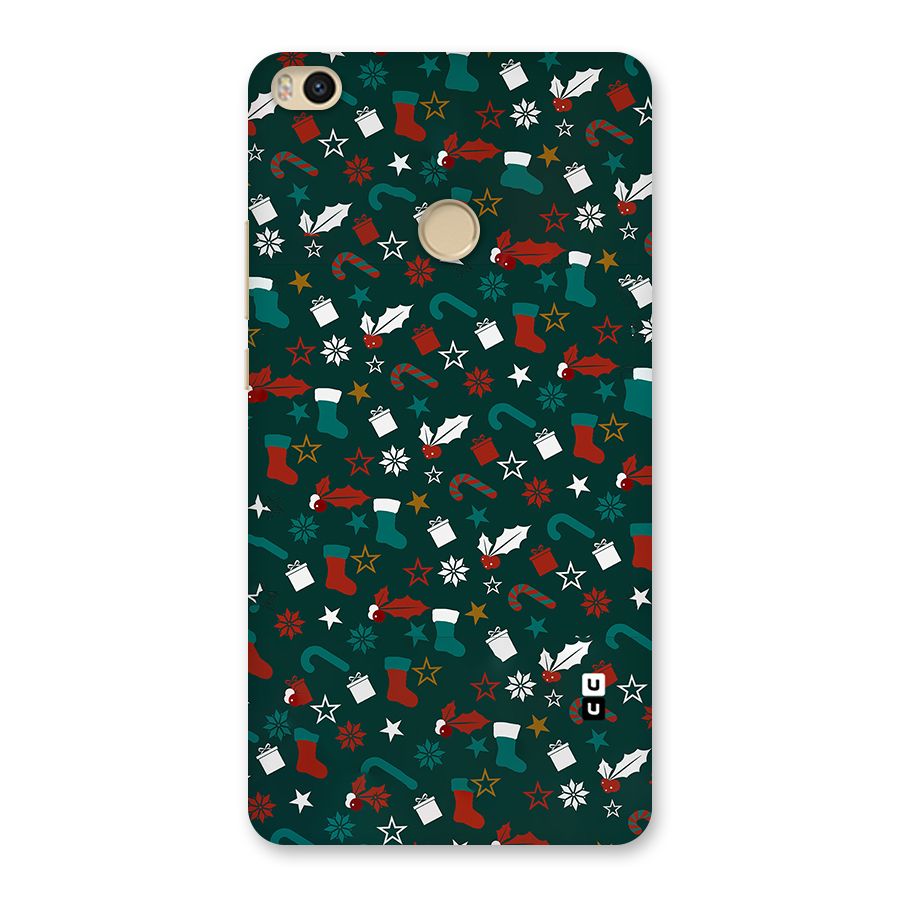 Christmas Pattern Design Back Case for Mi Max 2