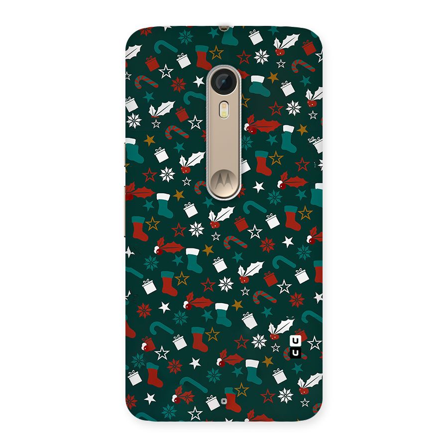 Christmas Pattern Design Back Case for Motorola Moto X Style