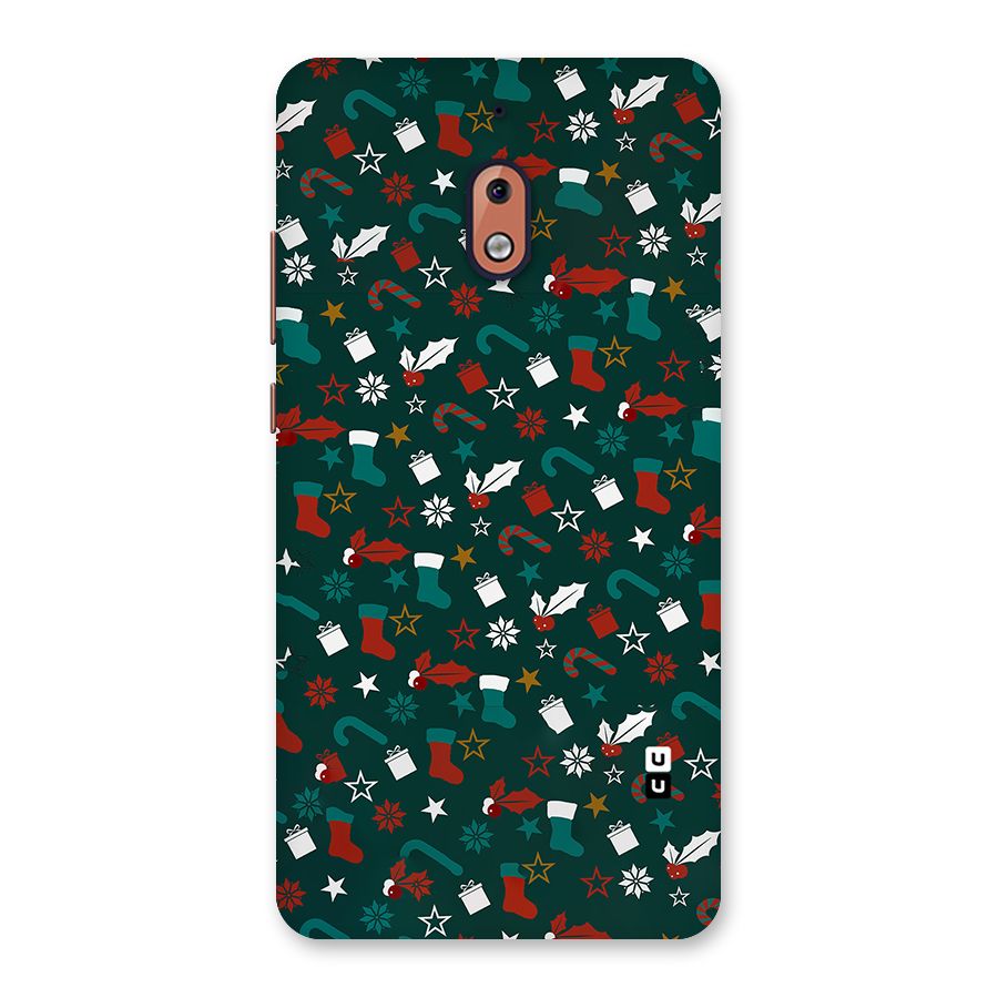 Christmas Pattern Design Back Case for Nokia 2.1