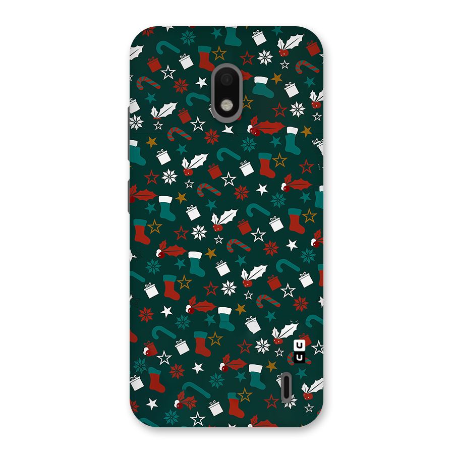 Christmas Pattern Design Back Case for Nokia 2.2