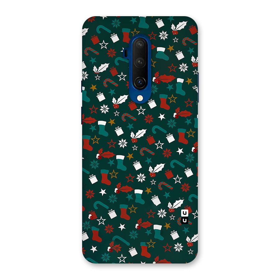 Christmas Pattern Design Back Case for OnePlus 7T Pro