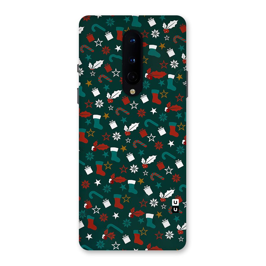 Christmas Pattern Design Back Case for OnePlus 8