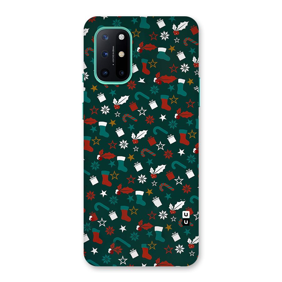 Christmas Pattern Design Back Case for OnePlus 8T