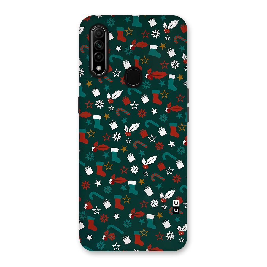 Christmas Pattern Design Back Case for Oppo A31