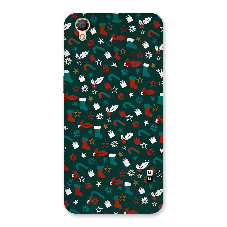 Christmas Pattern Design Back Case for Oppo A37