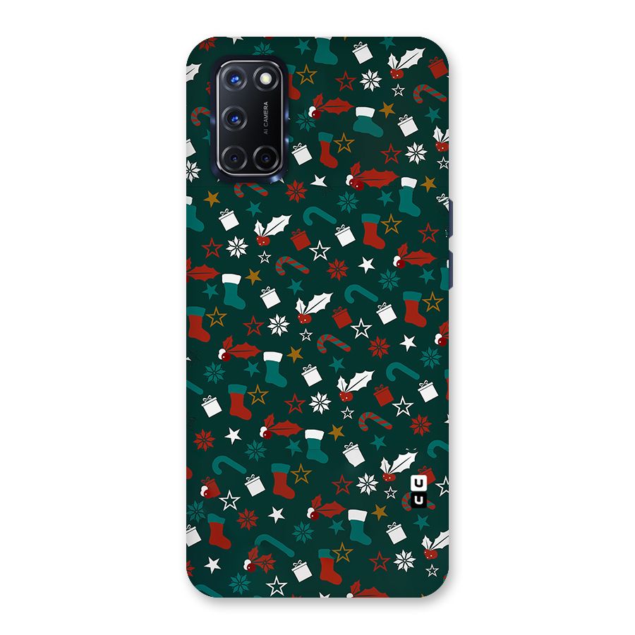 Christmas Pattern Design Back Case for Oppo A52