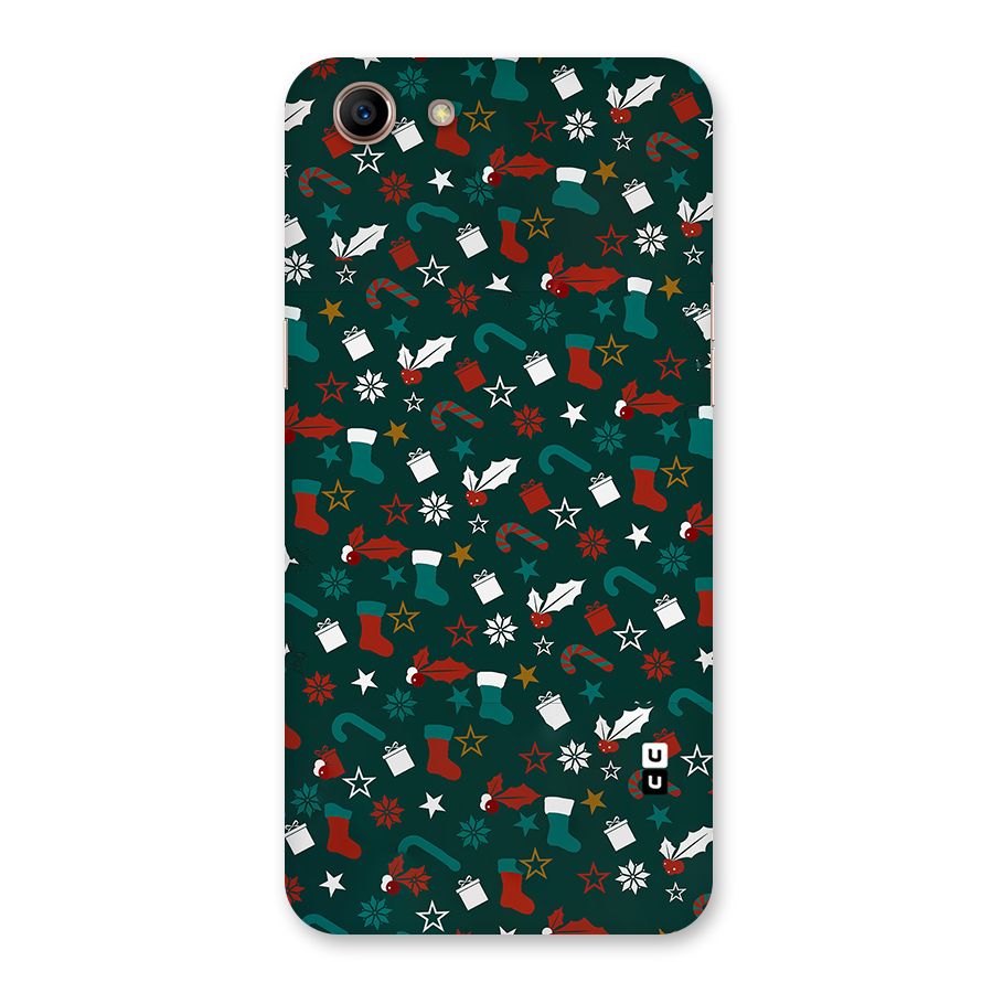 Christmas Pattern Design Back Case for Oppo A83 (2018)