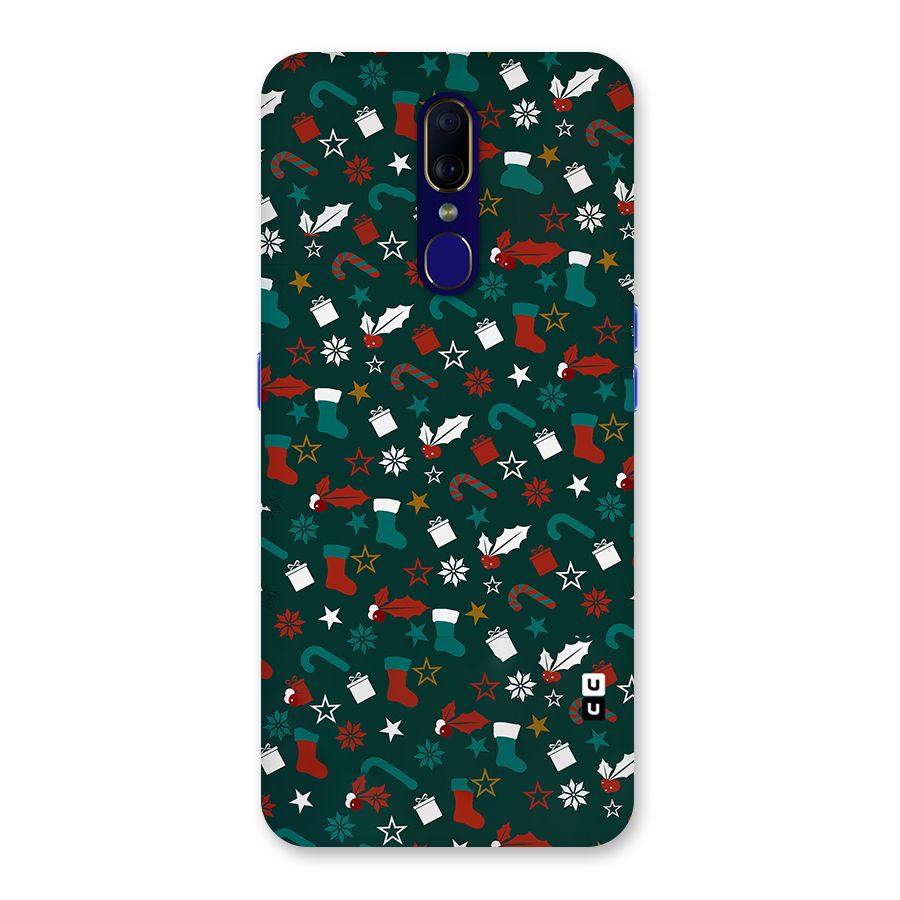 Christmas Pattern Design Back Case for Oppo A9