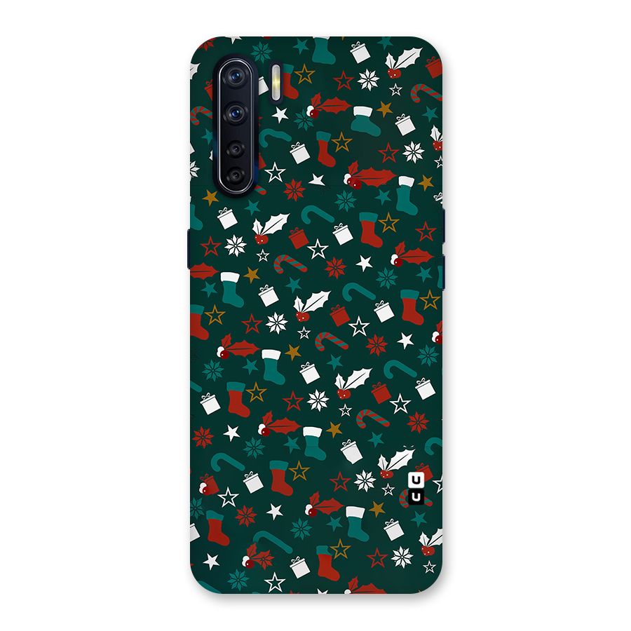 Christmas Pattern Design Back Case for Oppo F15