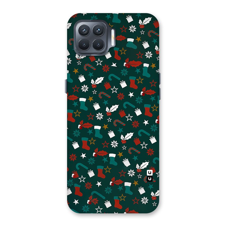 Christmas Pattern Design Back Case for Oppo F17 Pro