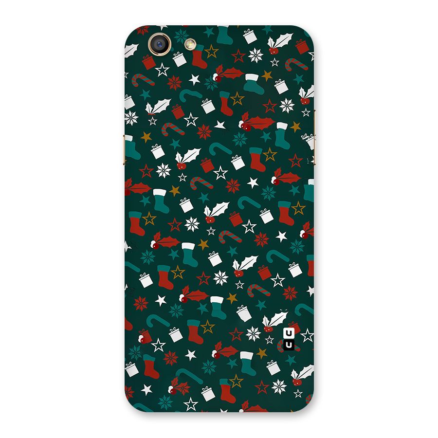 Christmas Pattern Design Back Case for Oppo F3