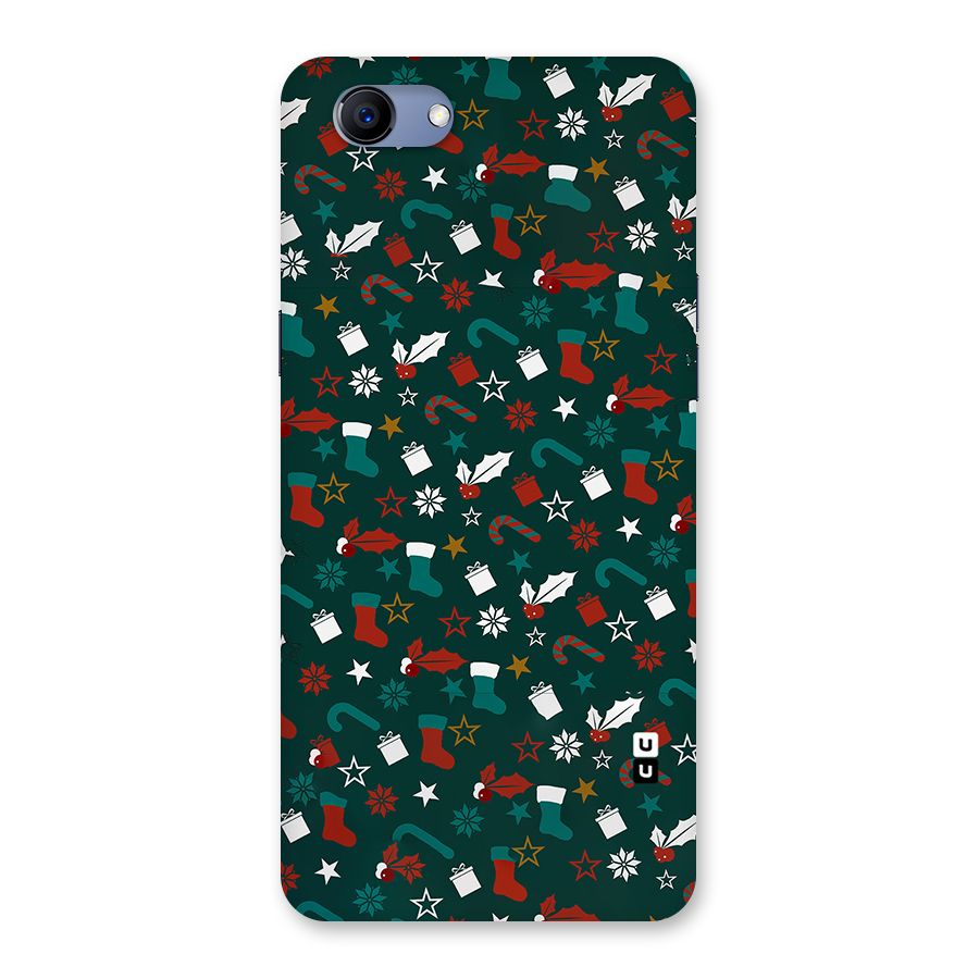 Christmas Pattern Design Back Case for Oppo Realme 1