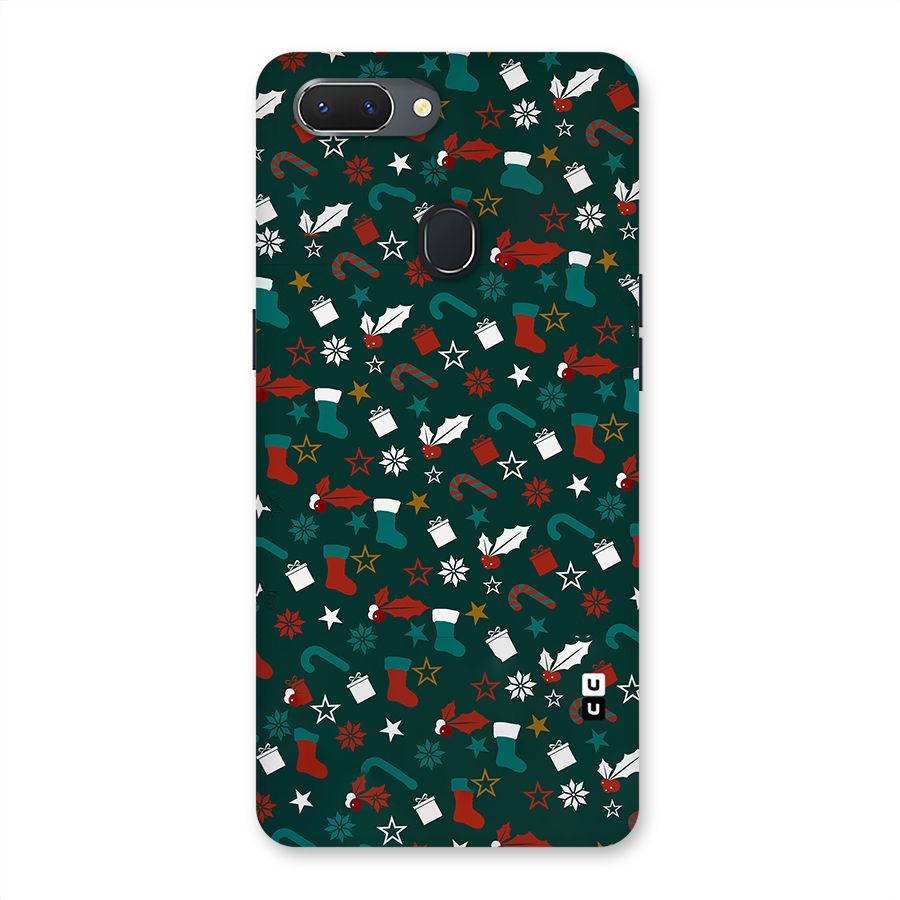 Christmas Pattern Design Back Case for Oppo Realme 2