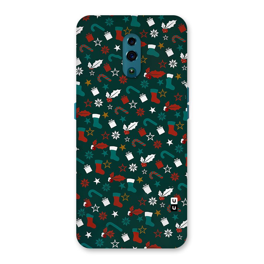 Christmas Pattern Design Back Case for Oppo Reno