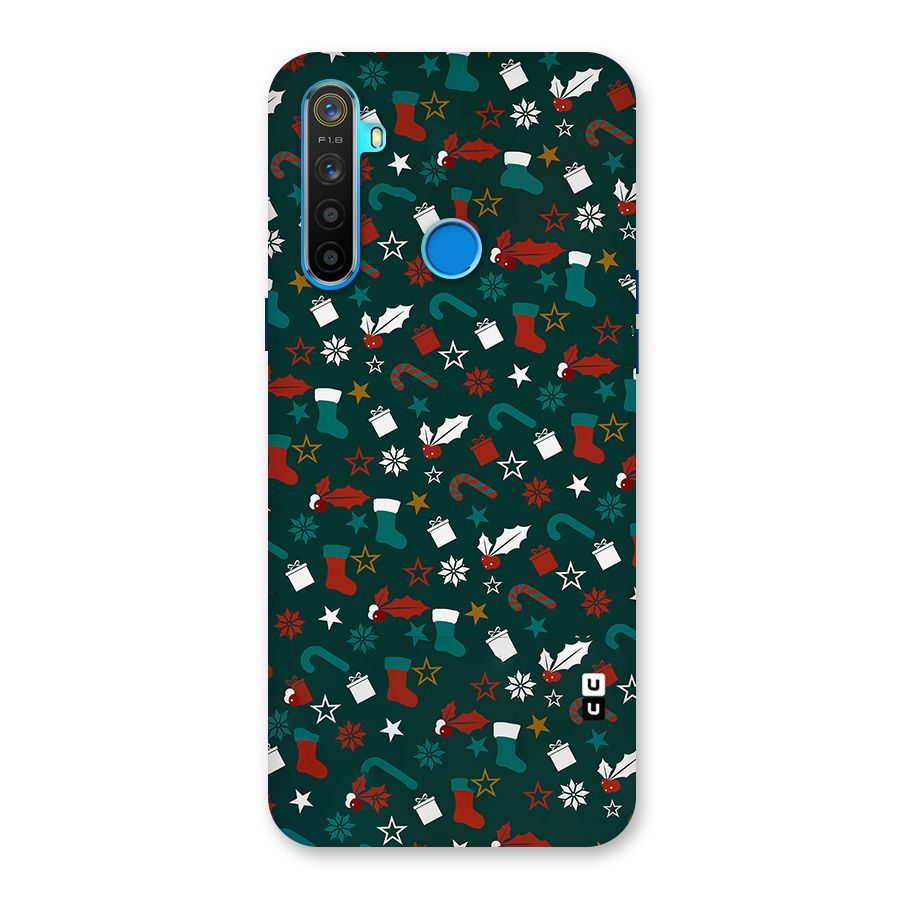 Christmas Pattern Design Back Case for Realme 5
