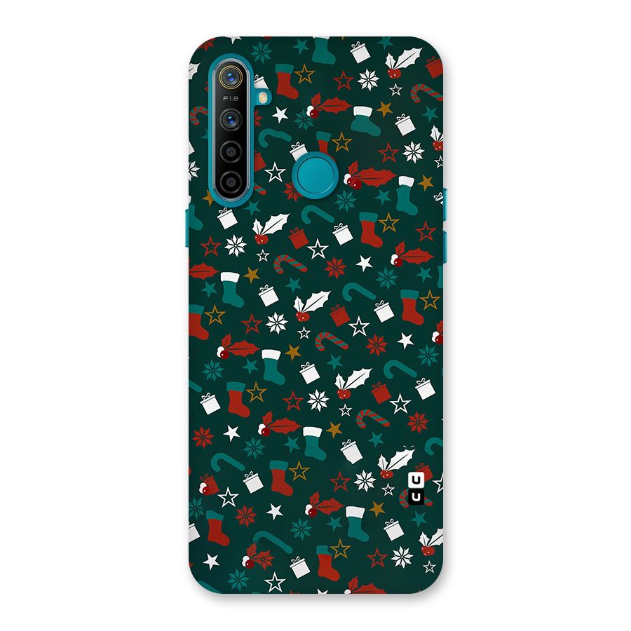 Christmas Pattern Design Back Case for Realme 5i