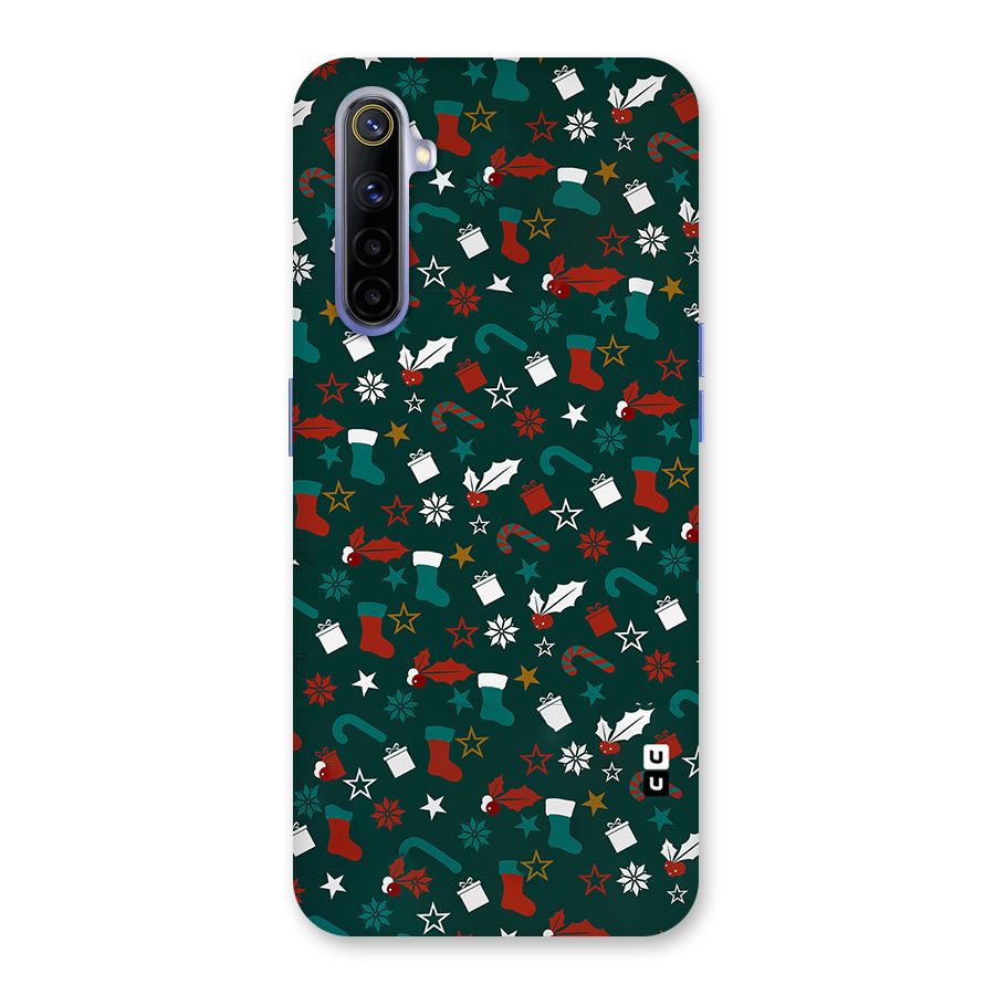 Christmas Pattern Design Back Case for Realme 6i