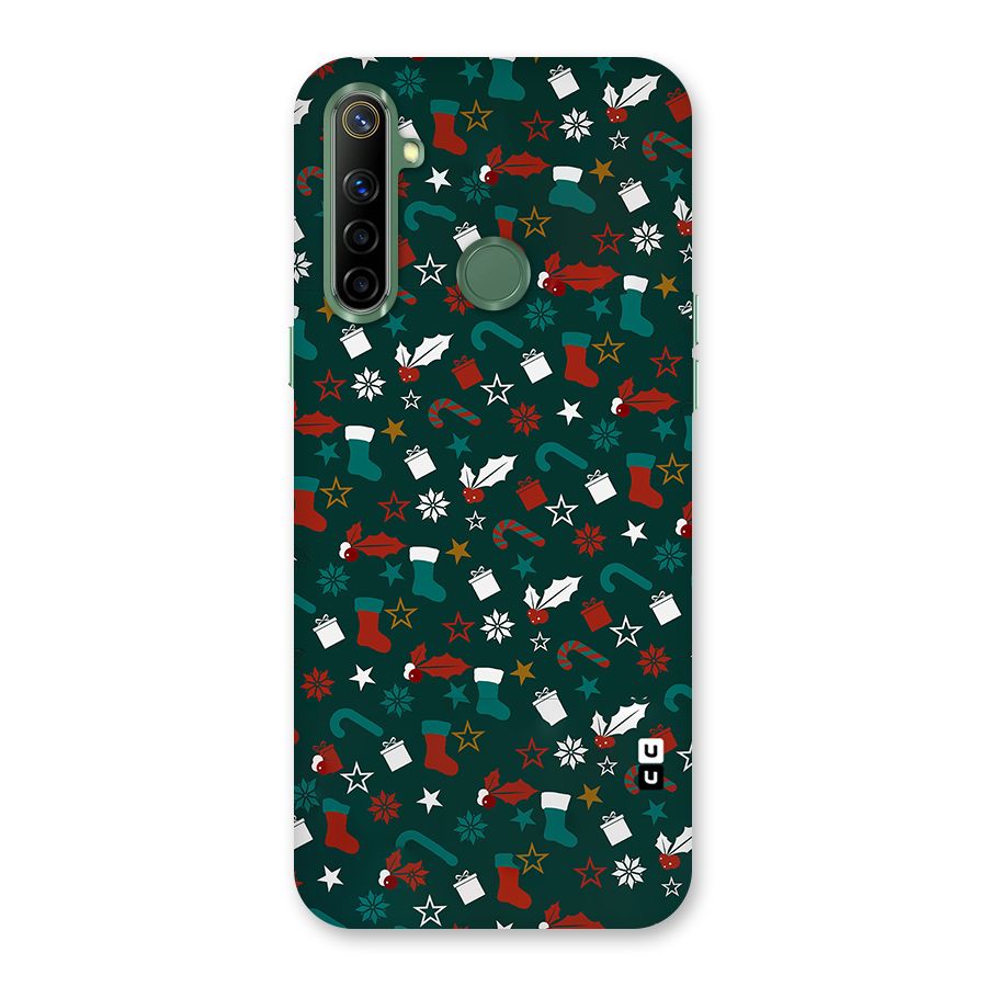 Christmas Pattern Design Back Case for Realme Narzo 10