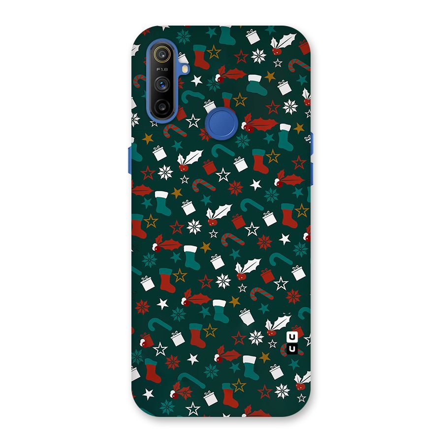 Christmas Pattern Design Back Case for Realme Narzo 10A