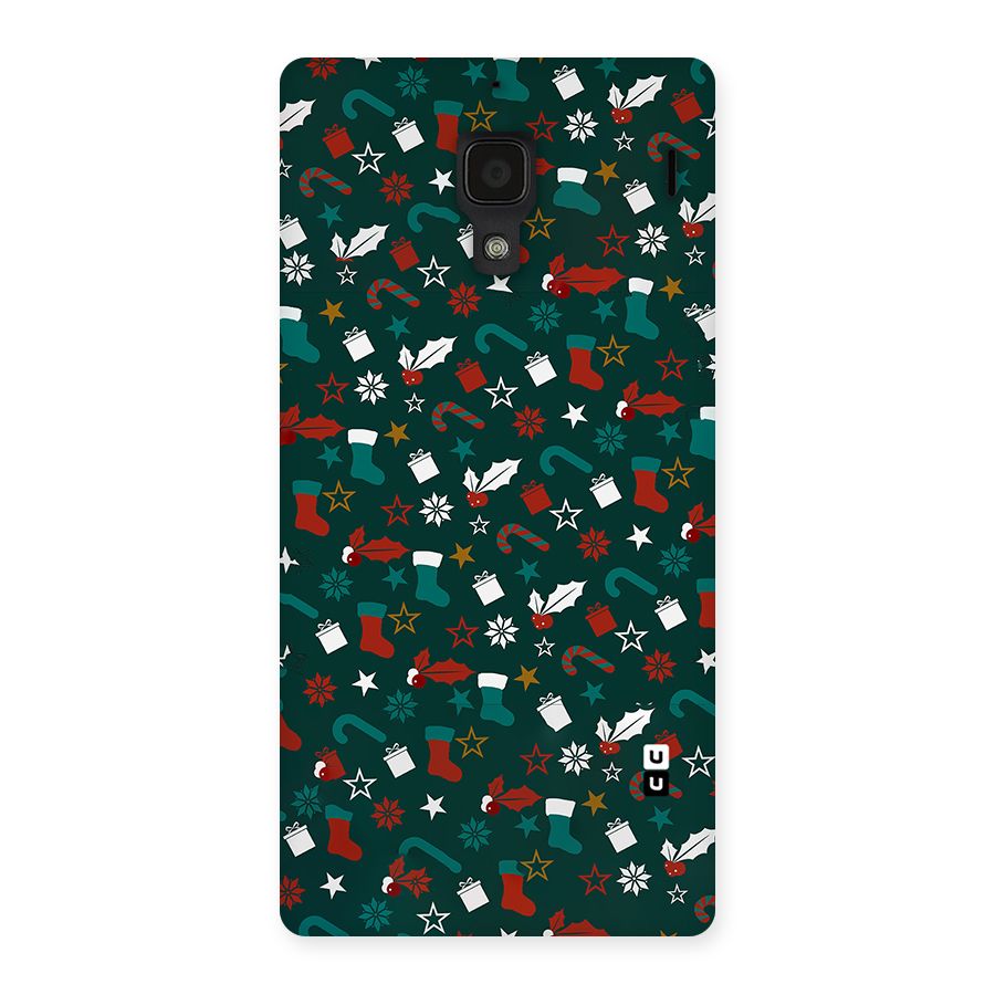 Christmas Pattern Design Back Case for Redmi 1S