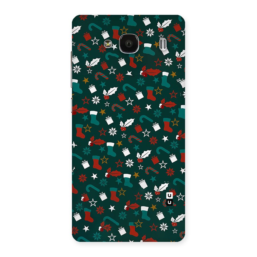 Christmas Pattern Design Back Case for Redmi 2s