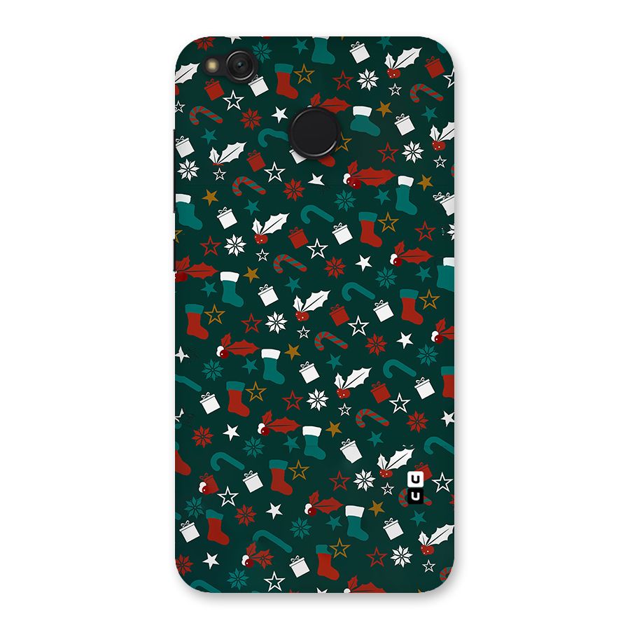 Christmas Pattern Design Back Case for Redmi 4