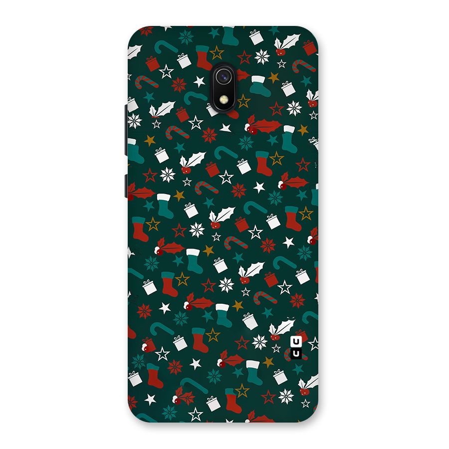 Christmas Pattern Design Back Case for Redmi 8A