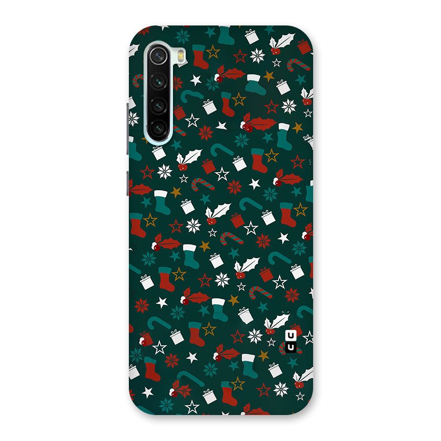 Christmas Pattern Design Back Case for Redmi Note 8