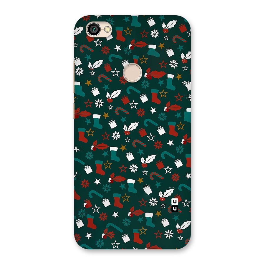Christmas Pattern Design Back Case for Redmi Y1 2017