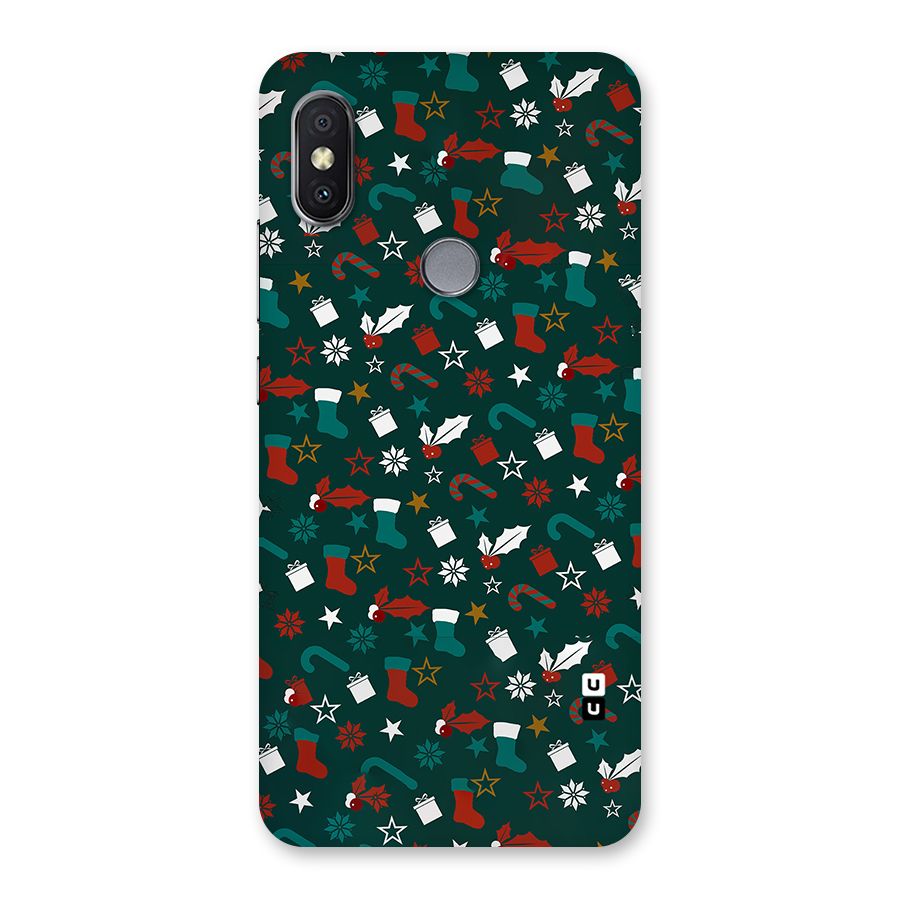 Christmas Pattern Design Back Case for Redmi Y2