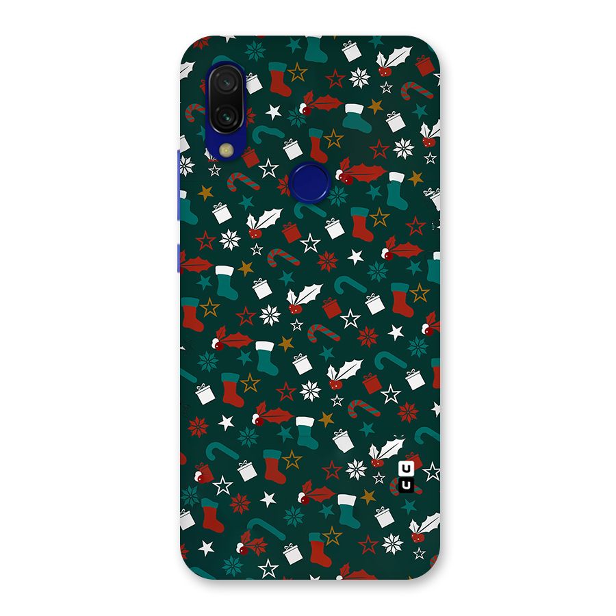 Christmas Pattern Design Back Case for Redmi Y3