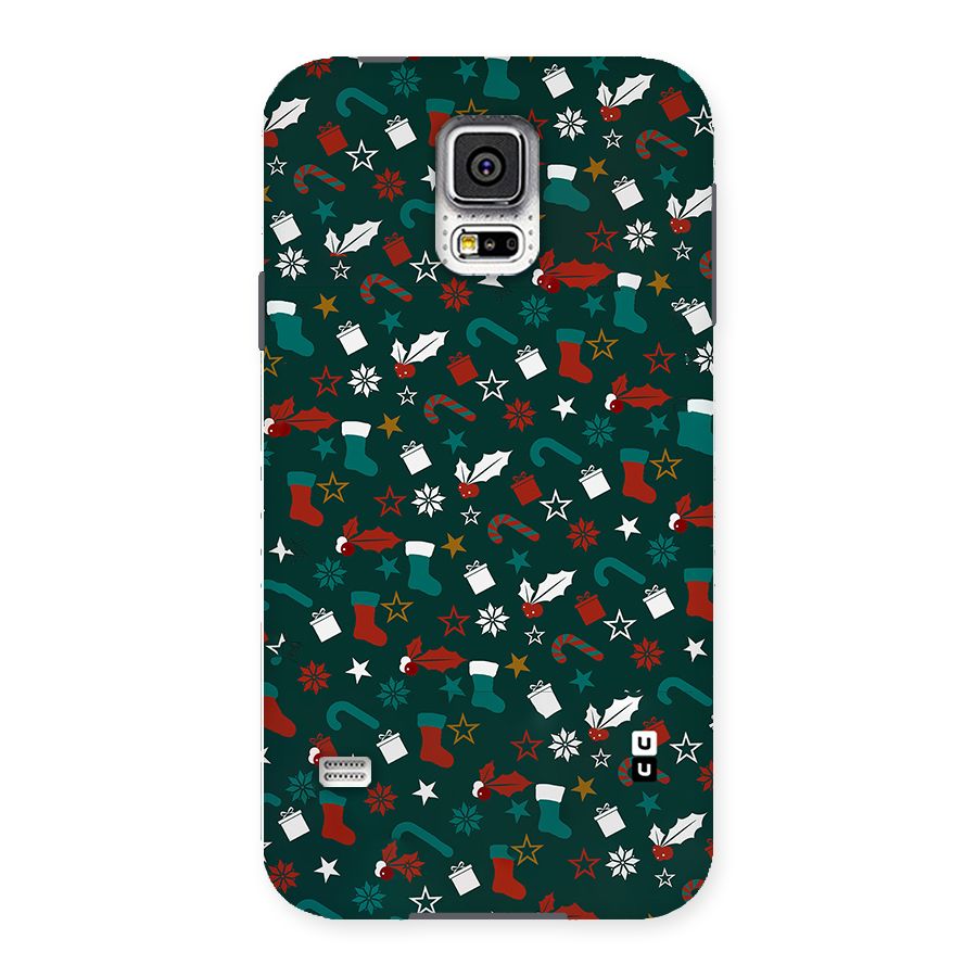 Christmas Pattern Design Back Case for Samsung Galaxy S5